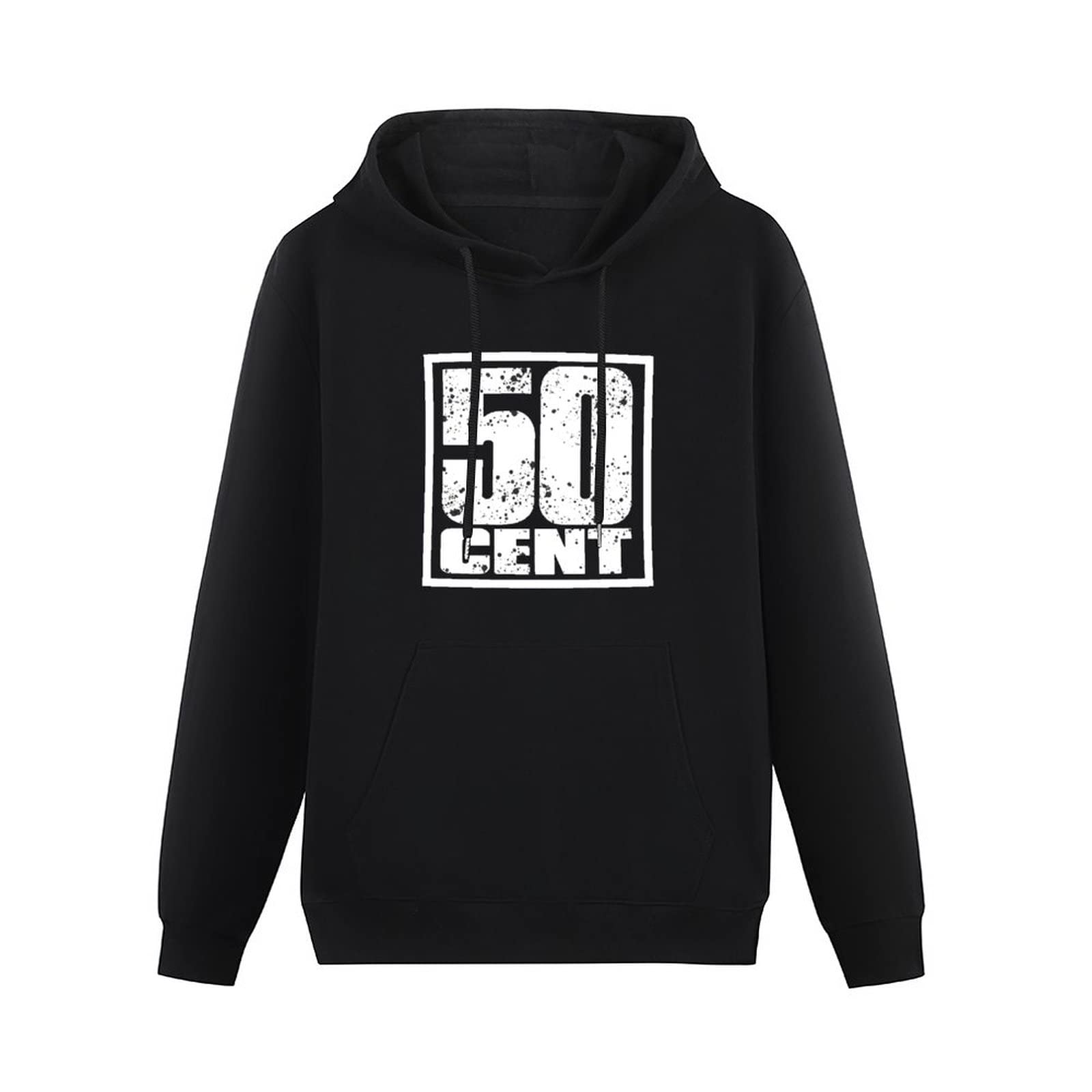 WUGUI50 Cent Square Mens Black Hoodie Sweatshirt M
