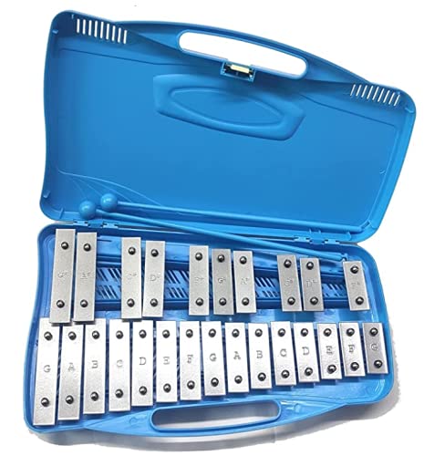 Metallofono MT25-CR-BL cromatico 25 Note - Blu