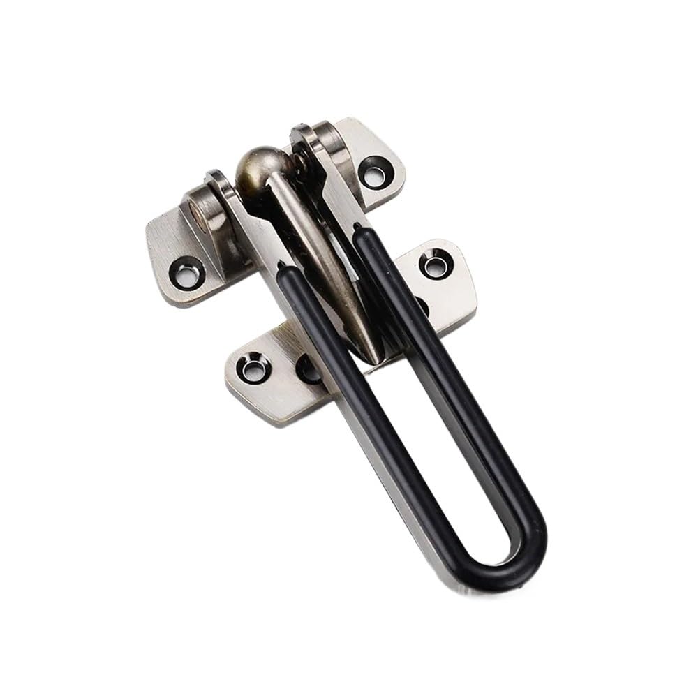 Buckle Door Bolt Lock Hasp Anti-Lock Household Thickening Mute