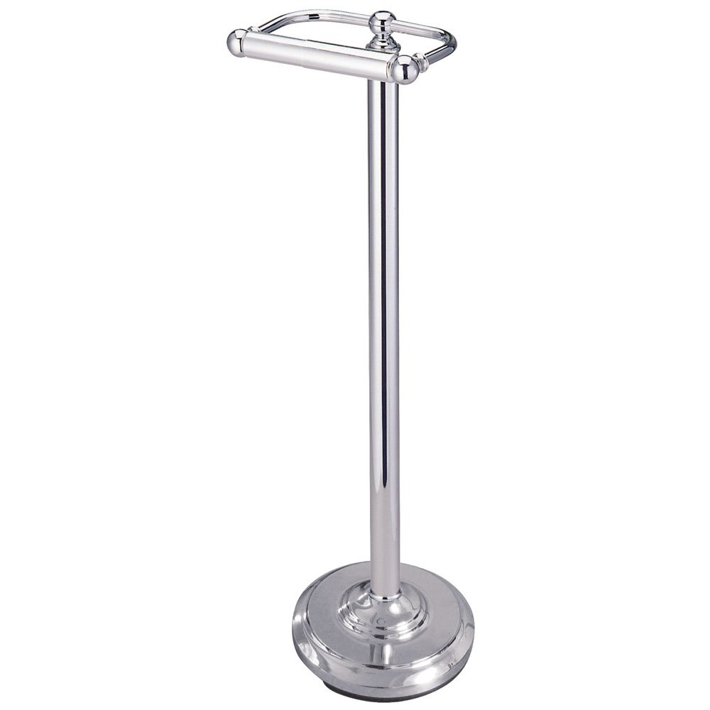 Kingston Brass Elements of Design St. Louis DS2001 Pedestal Toilet Paper Holder, Polished Chrome