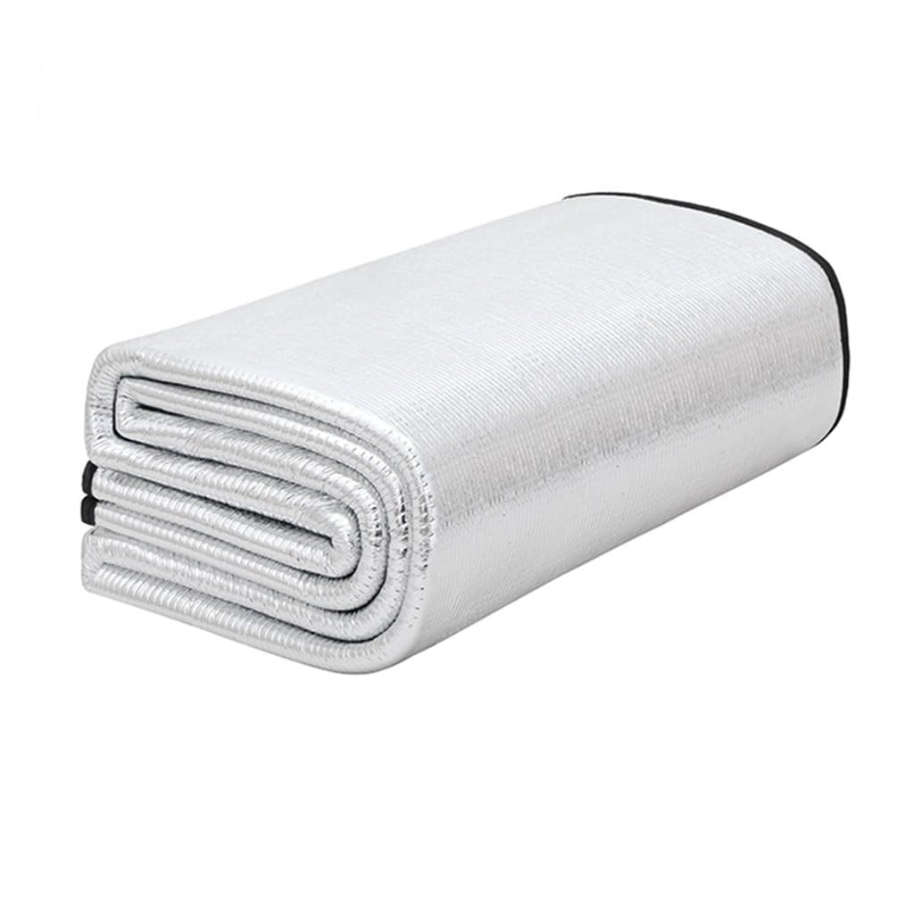 Extra Grueso a Prueba de Humedad Estera de Camping al Aire Libre Papel de Aluminio Aislante Tienda de Campaña Almohadilla para Dormir Impermeable Playa Estera (Color : 6mm, Size : 200 * 300cm)