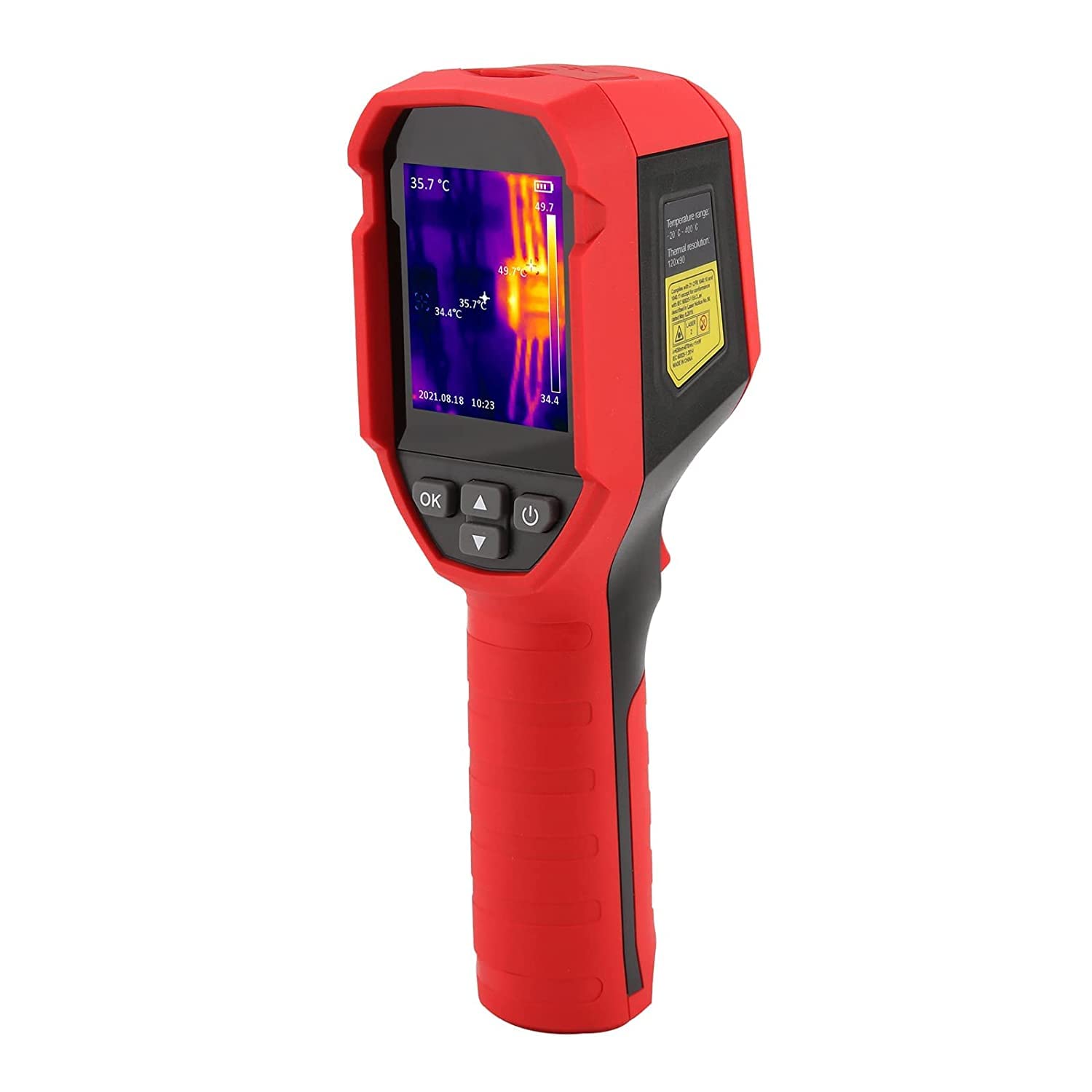 bibox labs UTi120S (UNI-T) Thermal Imaging Camera 120x90 IR Resolution Handheld Thermal Imaging Camera 10800 Pixels,-4°F~850°F Handheld Infrared Camera with PC Analysis and Video Recording Supported (B0C53ZJLT1) Amazon Price History, Amazon Price Tracker