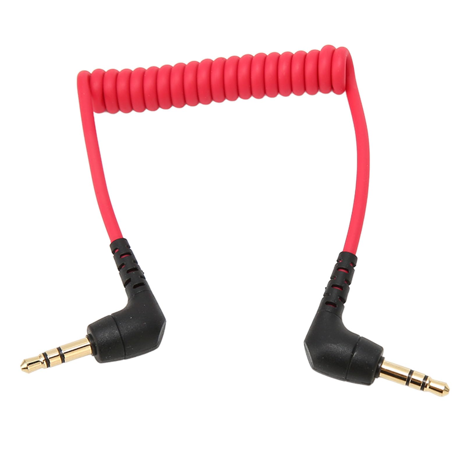 VBESTLIFE 3.5mm TRS to TRS Patch Cable Cord, 7.9 19.7in Adjustable Wire for BOYA, for Deity Video Microphone or for Rode Video Microphone
