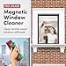 Tyroler Magnetic Window Cleaner Tool | The Glider D4 Double-Sided Window Cleaner Tool Fits Windows 0.1