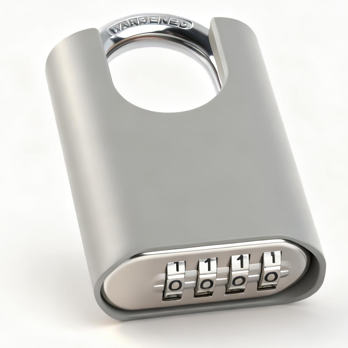 CENBEN Heavy Duty Combination Padlock Outdoor with 4 Digit Code, Weatherproof & Waterproof Security Combination Lock Digital Padlock for Gate, Shed, Fence, School, Gym, Garage