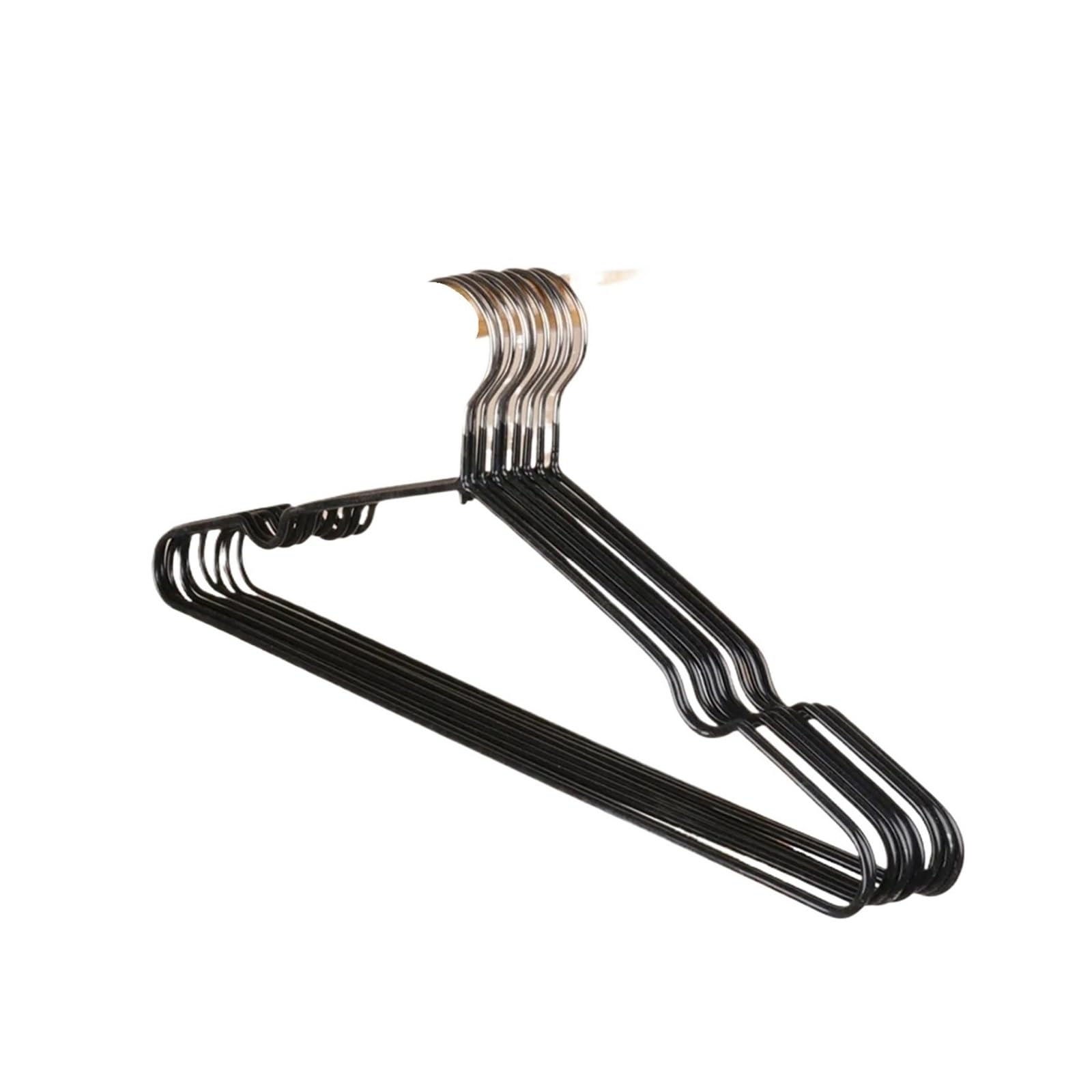 10pcs-Non-Slip Coated Suit Coat Hangers Shirt Jacket Hanger with