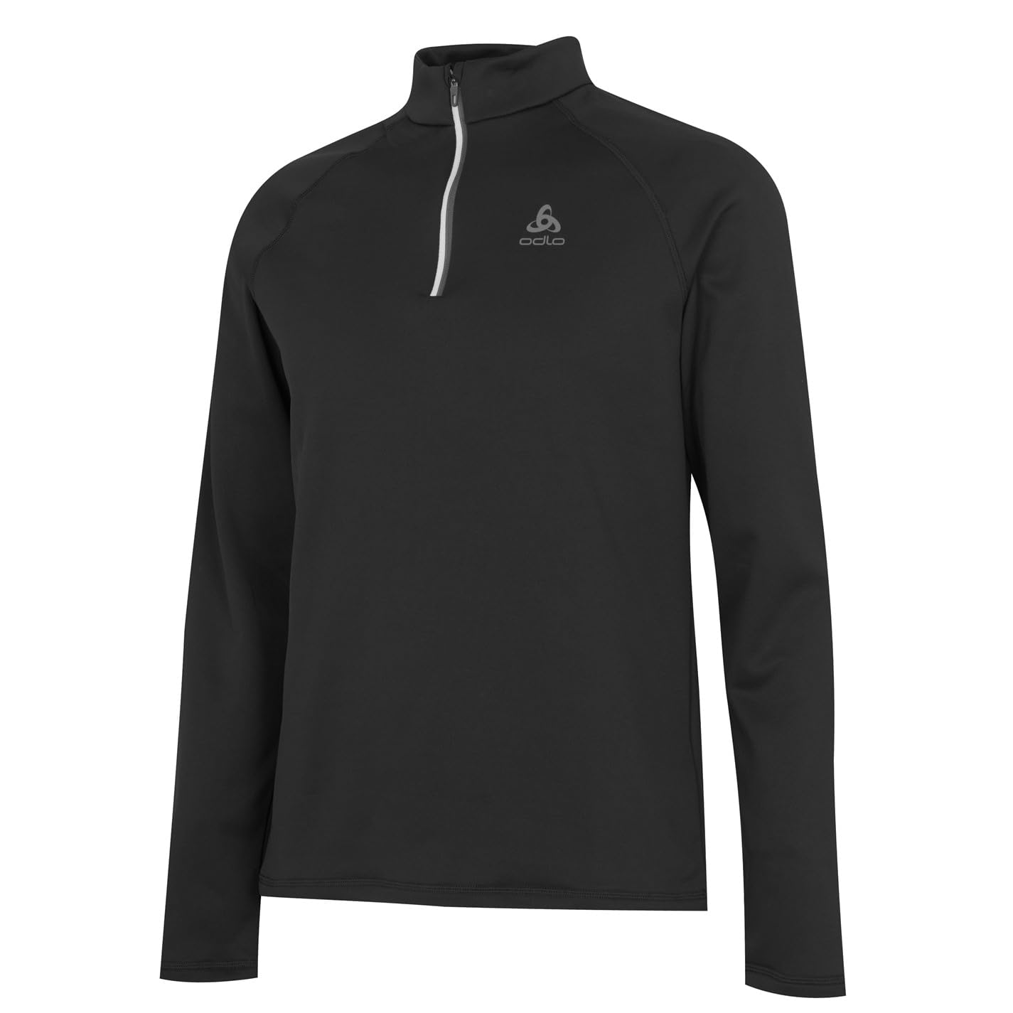 Odlo Uomo Maglia a Maniche Lunghe con Zip BESSO