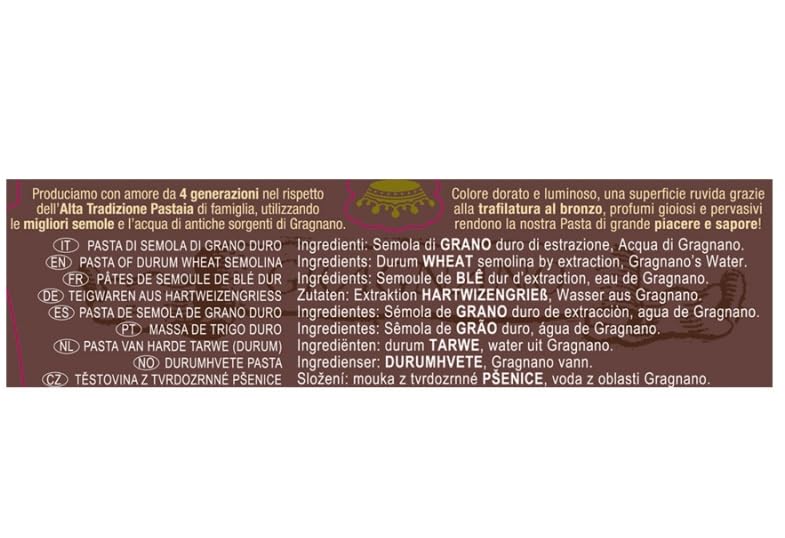 Megapack Pasta di Gragnano - 13 packs of 500gr