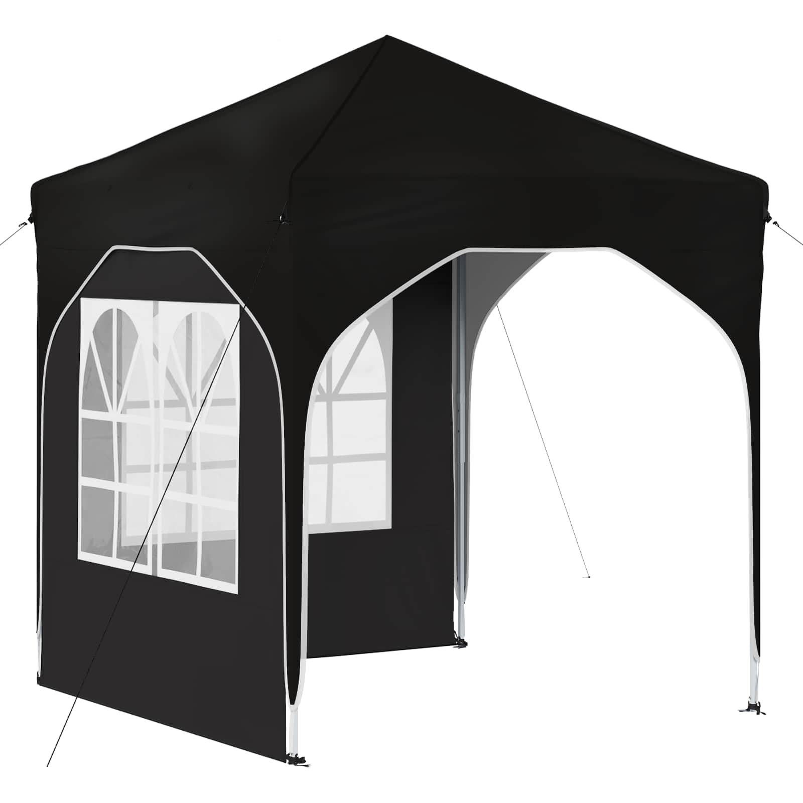 Carpa Plegable para Fiestas 194 x 194 x 245 cm Crema
