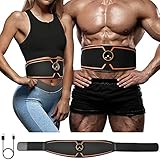 ✌ Operaciones Múltiples:Hay 8 modos y 15 niveles de intensidad opcionales estimuladores de aptitud muscular. 15 minutos de uso equivalen a 60 minutos de abdominales, 2000 m de carrera, 30 minutos de natación libre. Tónico entrenador corporal fácil y potente para que tu piel se sienta cómoda. El diseño suave del cinturón se puede plegar fácilmente para transportarlo.