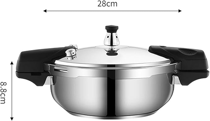 Olla a Presión Acero Inoxidable 3.8L Baoblaze miniatura 3