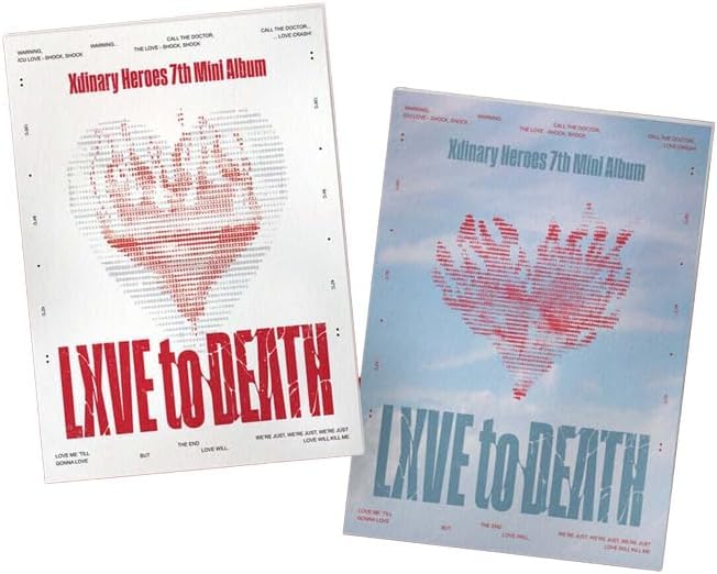 Álbum XDINARY HEROES LXVE TO DEATH Love Sick Ver. con fotolibro K-Pop