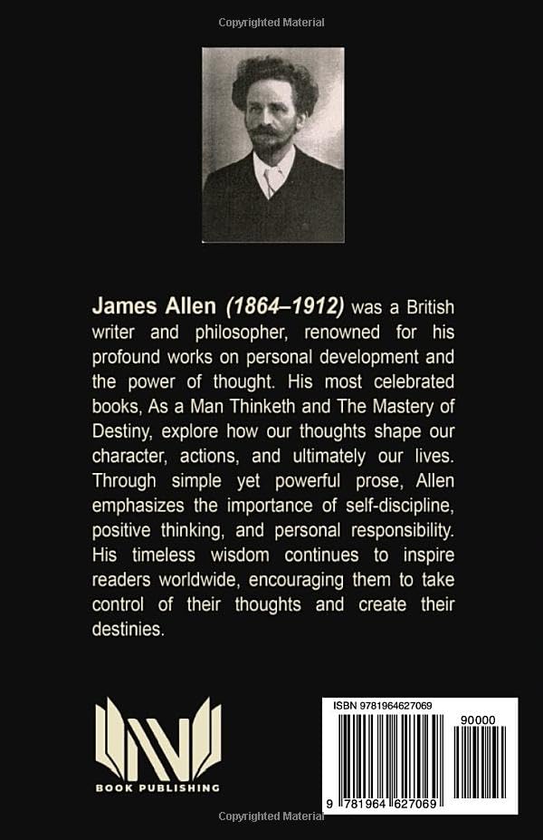As A Man Thinketh & The Mastery Of Destiny: Two Original Modern Classic Books in One Book (Combined Edition) | by James Allen - Paperback thumbnail