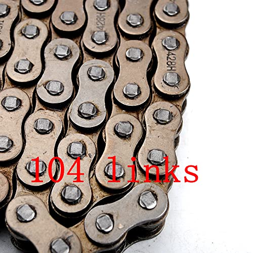 Dirt Pit Bike 428H Chain 104 Links 15-41T Rear+ Front Sprocket For 50 110Cc 125Cc Ssr Atv #TOP3