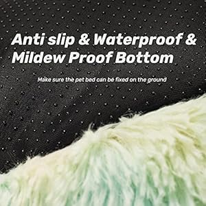   Anti-Anxiety-Round-Fluffy-Plush-Faux-Fur-Warm-Washable-Dog-Bed-Cat-Bed-Original-Bed-for-Small-Medium-Large-PetsUsed-to-Relieve-Joints-and-Improve-Sleep202427-20-White