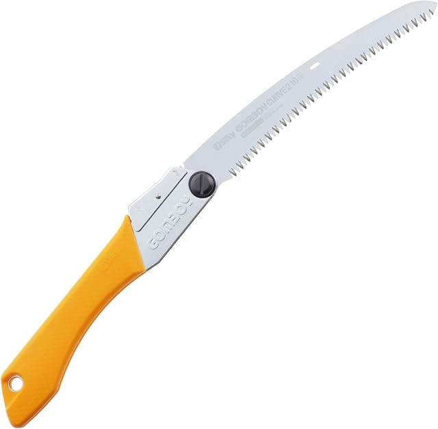 Silky Serra dobrável profissional GomBoy Curve 210 mm, dentes grandes (717-21)