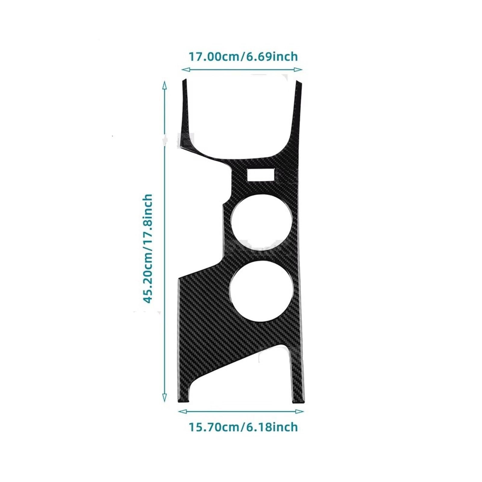 Rivestimento Centrale Compatibile Con Megane 4 2016 2017 2018 2019 2020 2021 2022 2023 2024 2025 Auto Freno A Mano Portabicchieri Trim Gear Shifter Pannello Adesivo