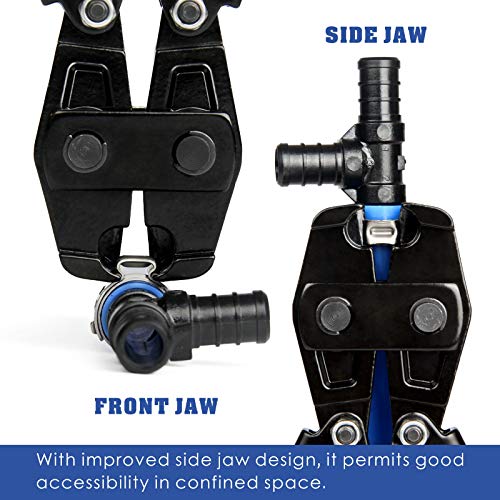 iCrimp PEX Cinch Tool for Stainless Steel Clamp-Vertical&Parallel Clamping from 3/8-inch to 1-inch -CRP650 by IWISS