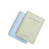 Spiralnotizbuch, Spiralnotizbuch, abreißbares Spiralnotizbuch, Handkonto, Notizblöcke mit losen Blättern, Notizbuch for Memos, Tagebuch, Skizzenbuch, Spiralnotizbuch for Schule, Büro, Geschäftsbedarf,