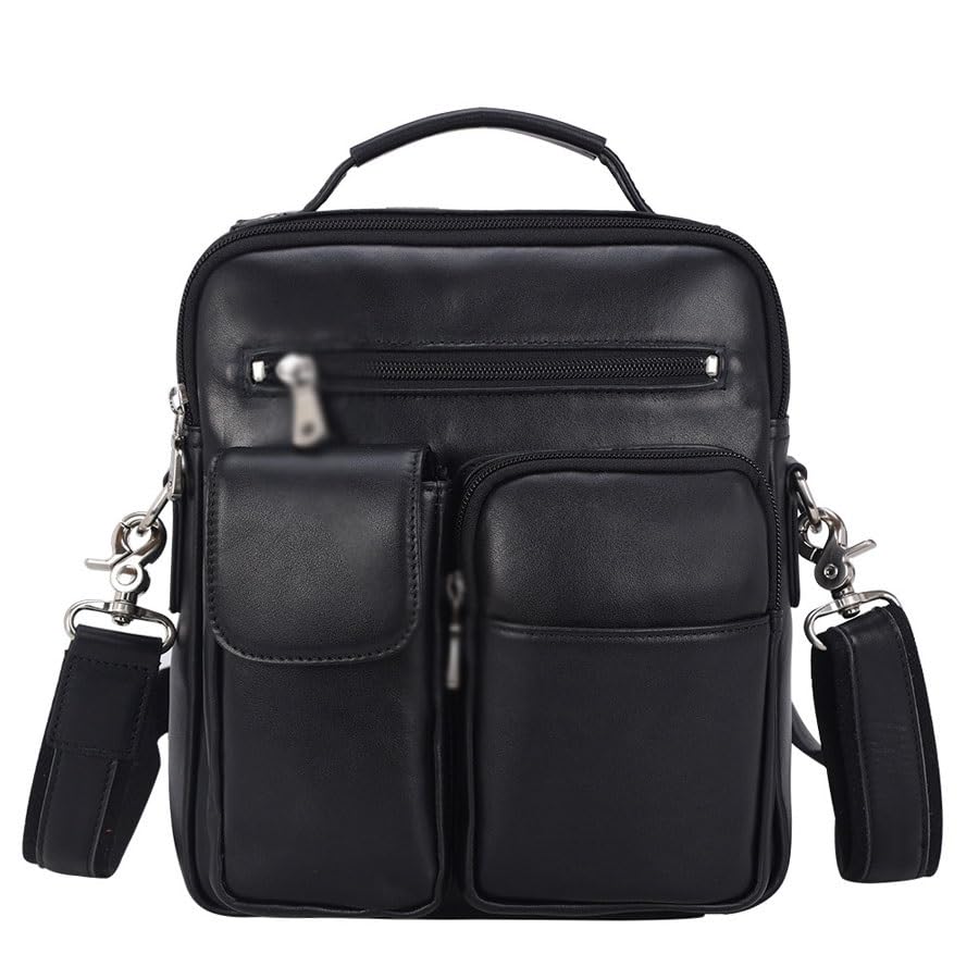 Sac en cuir véritable de vachette de qualité supérieure - 4
