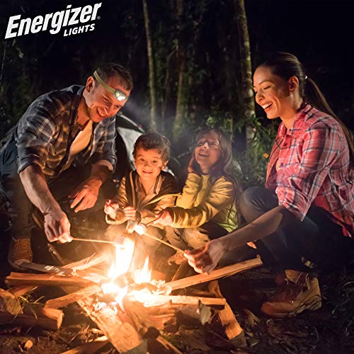 Energizer Forest Green LED Headlamp with Smart Dimming Technology