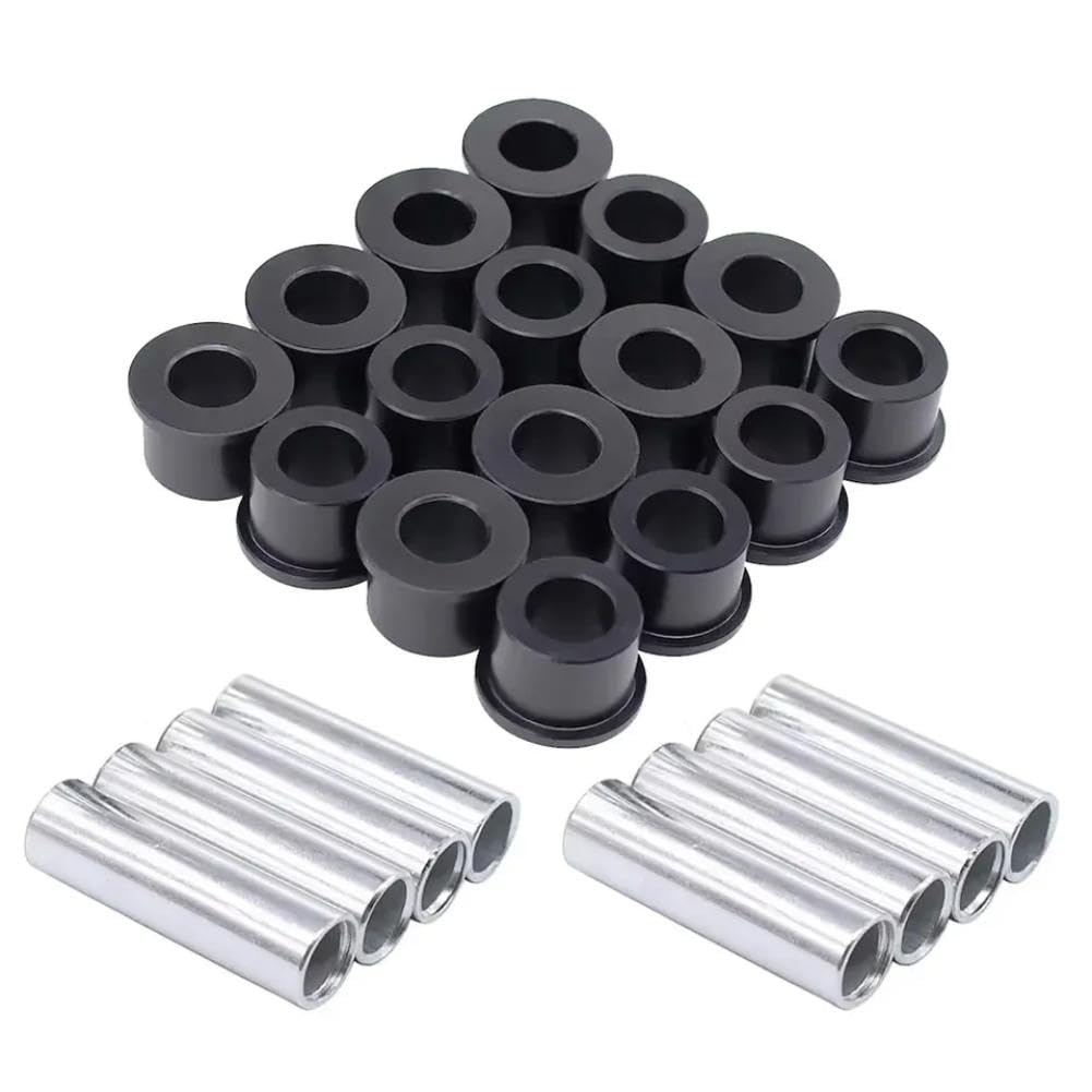 Kit de bujes de brazo delantero superior e inferior compatible con TRX450R TRX400EX 1999 a 2008