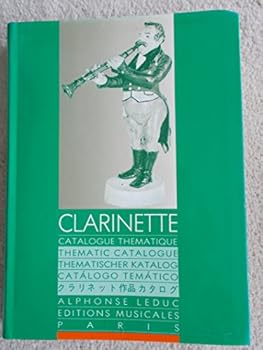 Musique Pour Clarinette Catalogue Thematique