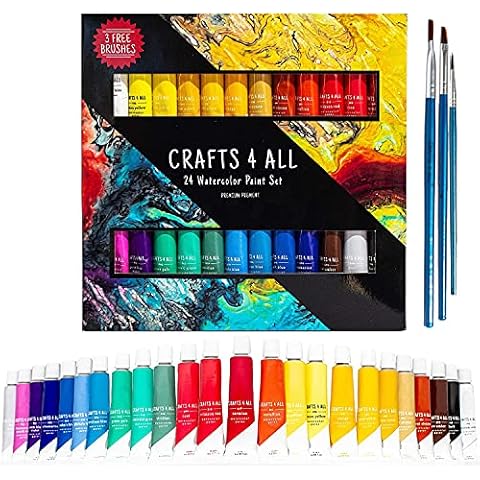 Crafts 4 ALL Premium Watercolour Paint Set Cover