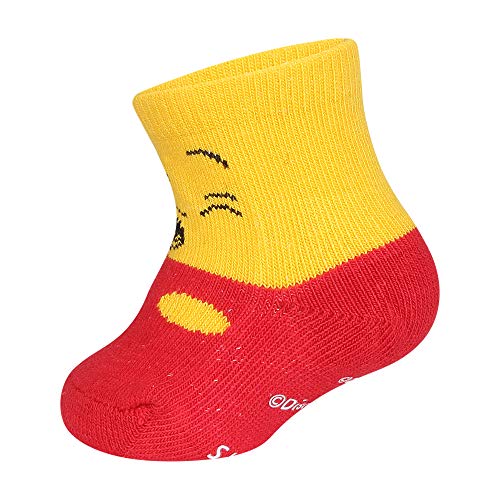 Image of Supersox Regular Disney Socks for Babies, Made with Breathable, Anti Odour & Moisture Absorbent Combed Cotton with a Extra Durable Welt, Ideal For All Day Wear (Pack Of 3)