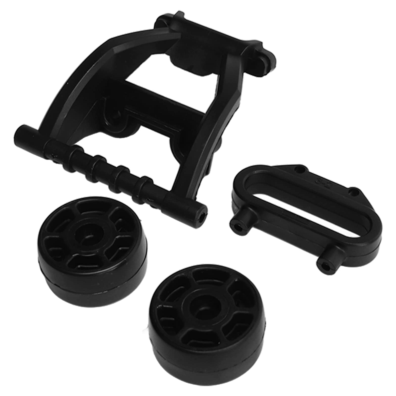 Gonetre Kit Barra Anti-Wheelie Per Auto RC – Compatibile Con SCY 16101 16102 16201 1/16, In PA Nero, Stabilizzatore Per Ruote