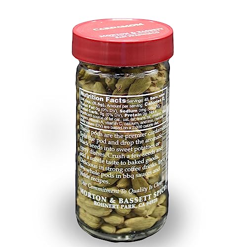 Morton & Bassett Cardamom, 1.9-Ounce Glass Jar #TOP1