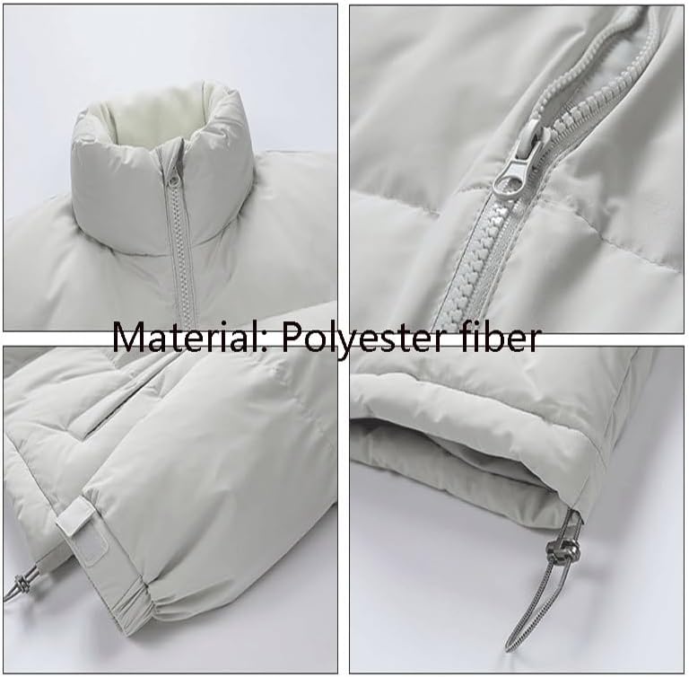 Down Jacket Male Winter White Duck Loose Warm Coat Trendy Brand Men's Top Down-filled