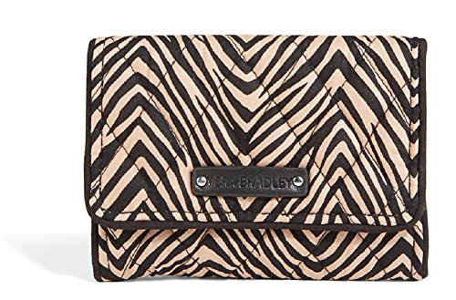 Vera Bradley Petite Trifold Wallet Zebra
