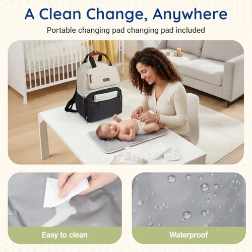 mommore Diaper Bag Backpack