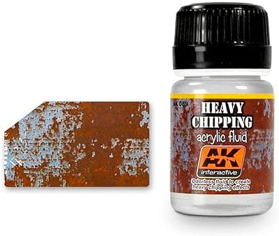 AK Weathering AK089 Heavy Chipping Effects Acrylic Fluid (35ml)