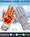 Aiszei 2 Pairs Winter Gloves for Women Cold Weather, Upgraded Touch Screen Warm Knit Thermal Gloves with Fleece Liners for Running Hiking Driving Winter Gifts Christmas Gifts Stocking Stuffers