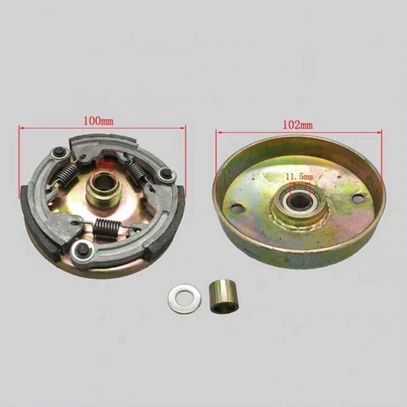 JuzeLY Single Groove Belt Clutch Fit for 152F/154F/GX100 Gasoline Engines Applied for Spray Machine Agricultural Machinery Parts
