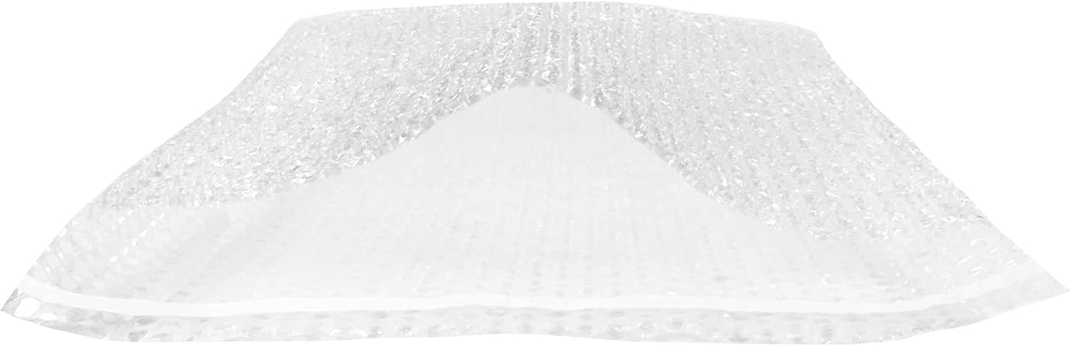 Get Cheap Price UBOXES Bubble Out Bags 8 x 11.5 Clear Protective Wrap Cushioning Pouches Self Sealing. Pack of 50. Prevent Damage With Individual Cushioning For Fragile Items