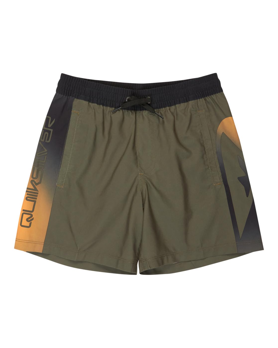 Quiksilver Everyday Holmes Volley 16" - Short de Natación - Niños 8-16 - Verde.