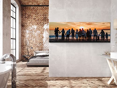 Heat Storm Custom Glass Print (72" X 24") #TOP3