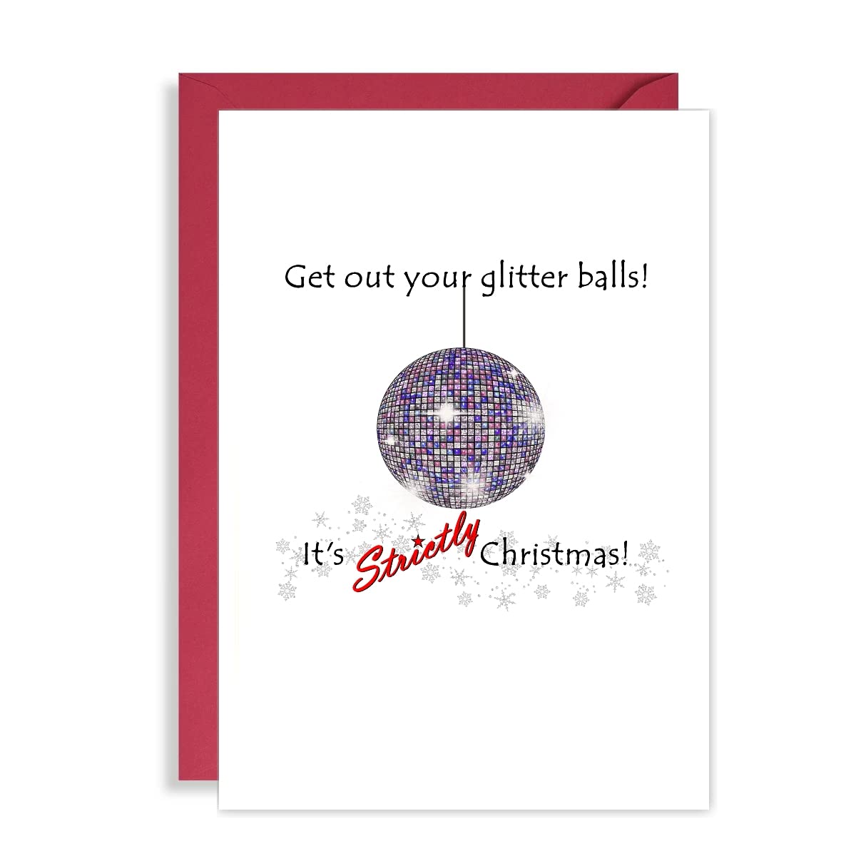 Strictly Come Dancing Christmas Card - Get Out Your Glitter Balls!