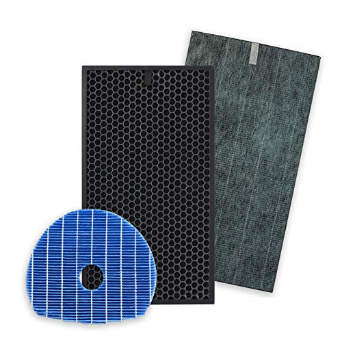 Flash Deals - 70% OFF PUREBURG Replacement Filter Kit Compatible with Sharp KC-860U PlasmaCluster Replaces Part # FZ-C150HFU / FZ-C150DFU / FZ-C100MFU