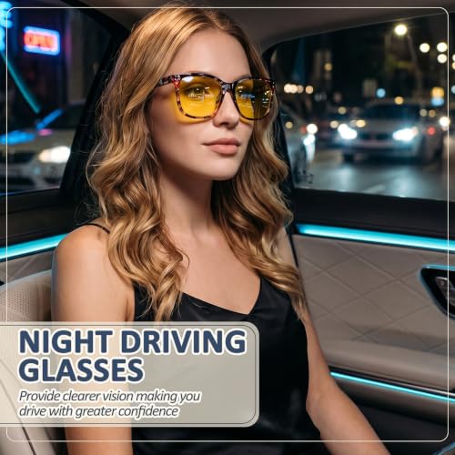 Image of LVIOE Night Vision Driving Glasses for Women Polarized