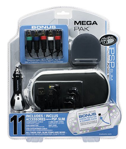 Mad Catz PSP Slim Mega Pak [Importación Italiana]