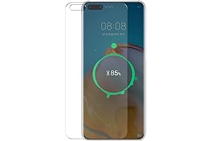3 Pack Clear TPU Screen Protectors Compatible with Huawei P40 Pro and P40 Pro Plus