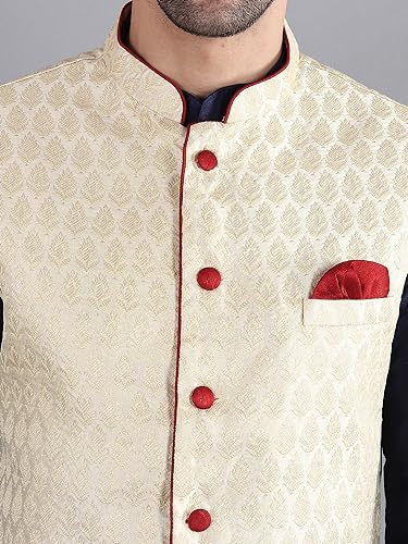 Image of Men's Kurta Pyjama with Nehru /Modi Jacket
