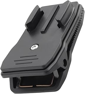 CAXUSD Backpack Action Camera Clip Backpack Camera Alligator Clip Camera Mount Clip Adjustable Backpack Camera Clips Retainer Holder Exercise Accessories Athletic Backpack Sports Camera