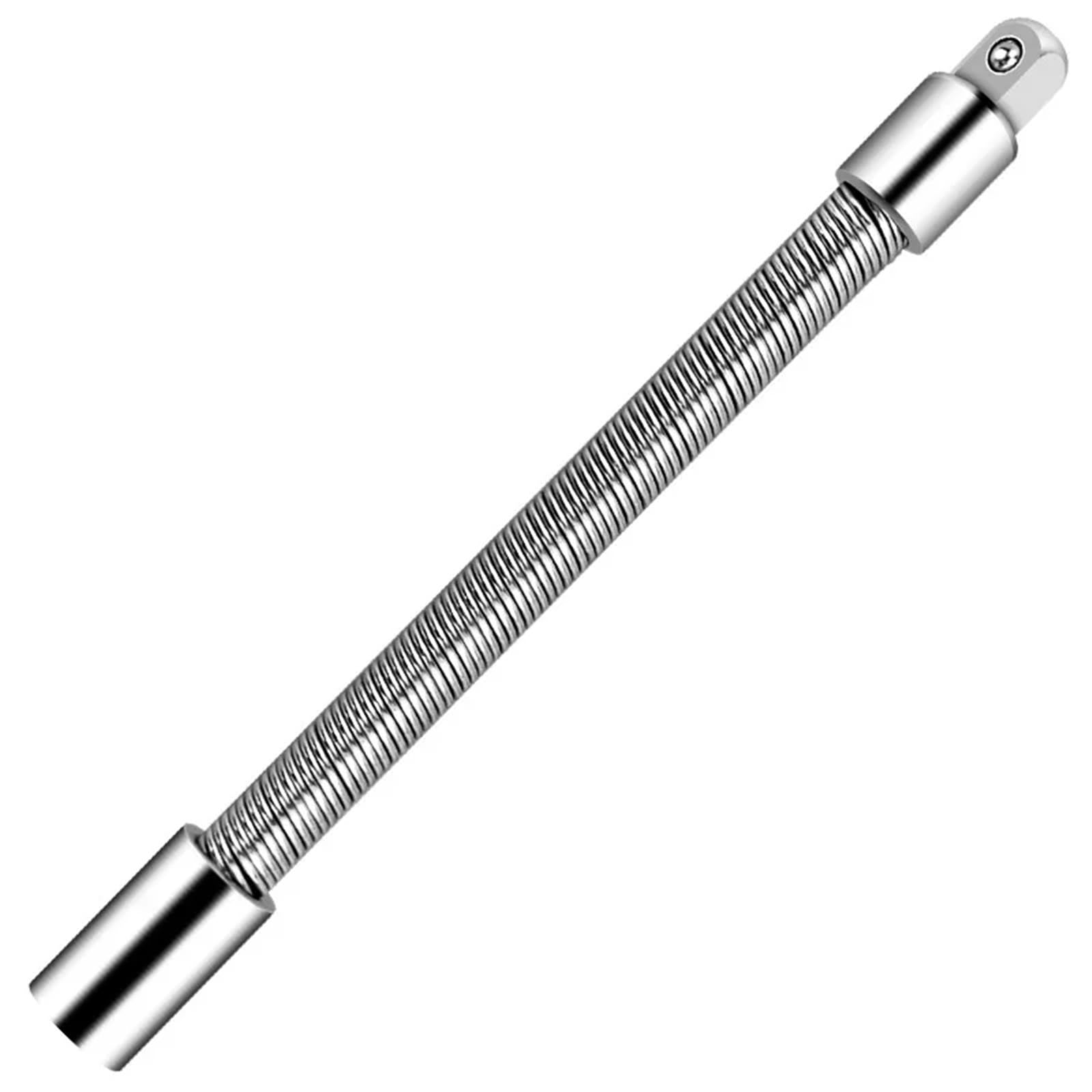 Prolunga Flessibile per Manicotti Chiave a cricchetto con bussola flessibile da 1/4", 3/8", 1/2", barra di prolunga, attrezzo regolazione manuale(1-2)