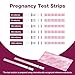 Easy@Home Pregnancy Test Strips: 20 Bulk Pregnancy Strips, Early Detection hCG Test Kit - Pruebas de Embarazo, Powered by Premom APP | 20 Pack