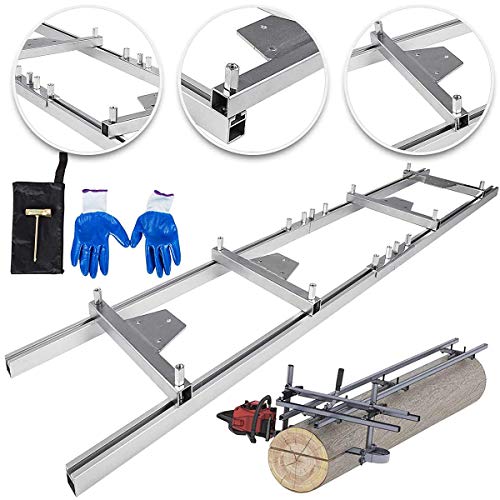 Sisenny 36 Inch Chain Saw Portable Chainsaw Mill Planking Milling Milling Guide Bar Rack 1803010 cm Chainsaw